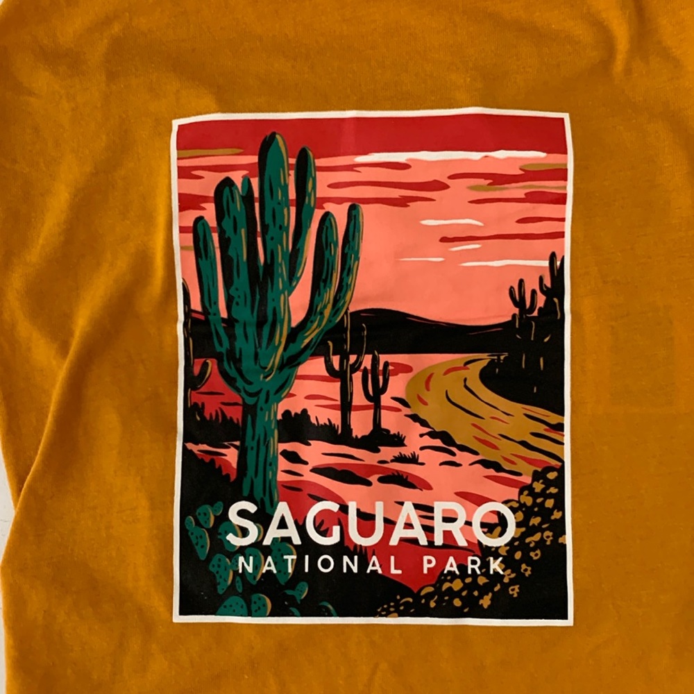 Dog National Park Tee Saguaro